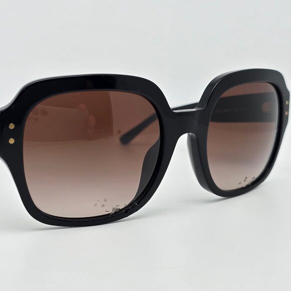 *SOLD* Tory Burch TY7143U 1709/13 Black Frame Brown Gradient Lens Sunglasses - Picture 6 of 16